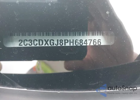 2023 Dodge Charger Scat Pack Widebody из США, поврежденный, VIN 2C3CDXGJ8PH684766